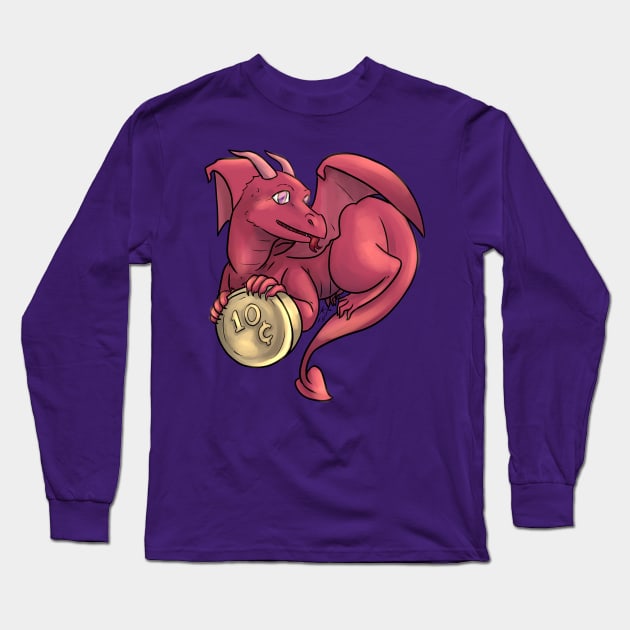 Little Dragon Long Sleeve T-Shirt by Kytri